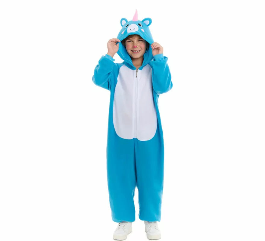 Disfraz de Unicornio Azul para niños