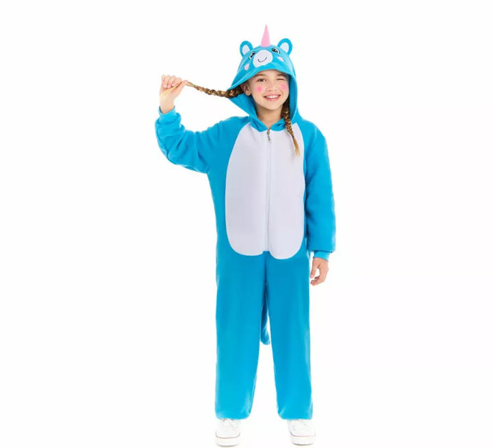 Disfraz de Unicornio Azul para niños