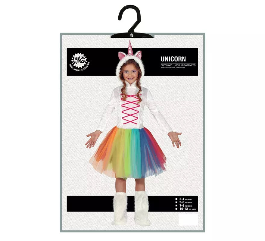 Translation missing: en.Disfraz de Unicornio con Tutú para niña