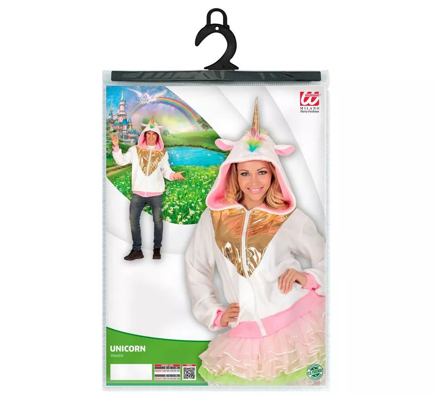 Translation missing: en.Disfraz de Unicornio Fantasía dorado para adulto