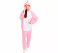 Pink Unicorn Costume for Adults