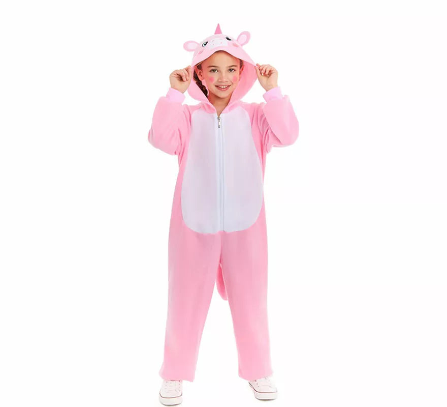 Disfraz de Unicornio Rosa para niños