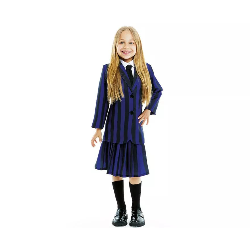 Translation missing: en.Disfraz de Uniforme de Colegio Tenebroso para niña y adolescente