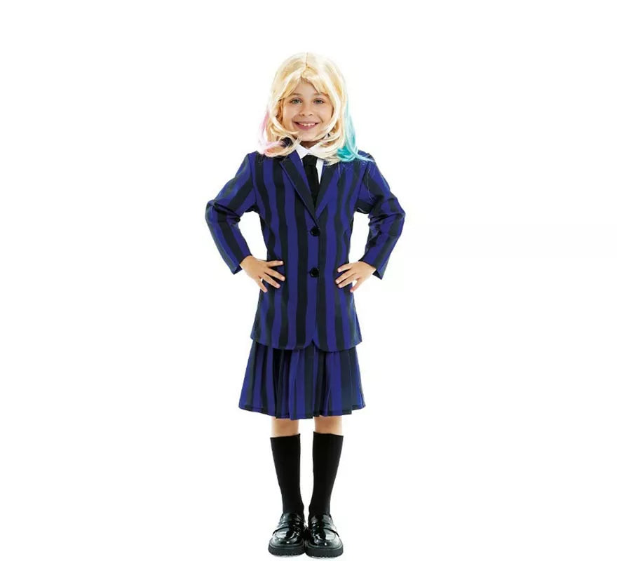 Translation missing: en.Disfraz de Uniforme de Colegio Tenebroso para niña y adolescente