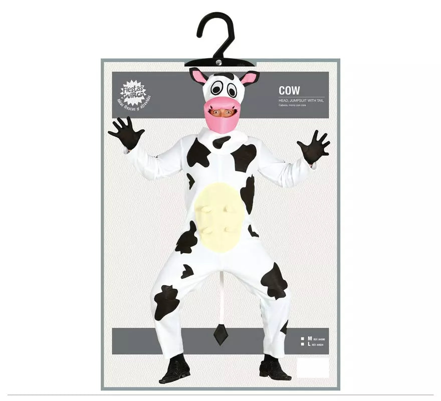 Disfraz de Vaca lechera para hombre