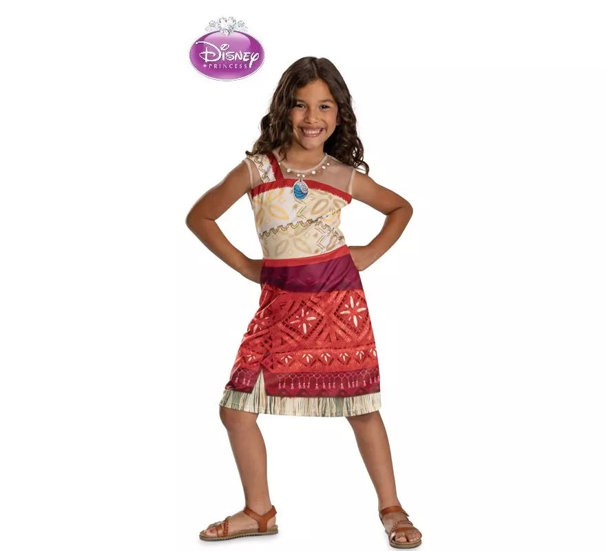 Translation missing: en.Disfraz de Vaiana II Moana Basic para niña