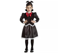 Dark Gothic Vampire Costume for Girl