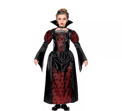 Disfraz de Vampira Gótica para niña