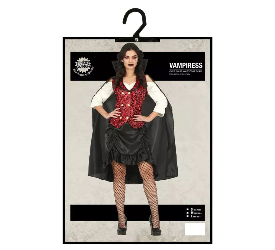 Translation missing: en.Disfraz de Vampiresa Antigua con falda para mujer