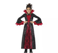 Disfraz de Vampiresa burdeos para niña