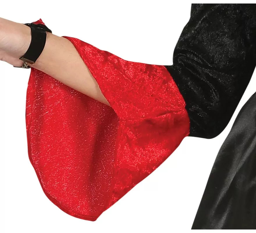 Disfraz de Vampiresa Clásica Roja para mujer