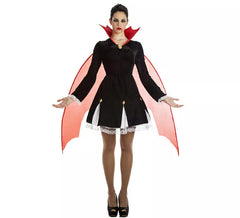 Vampire Costume with Wings for women