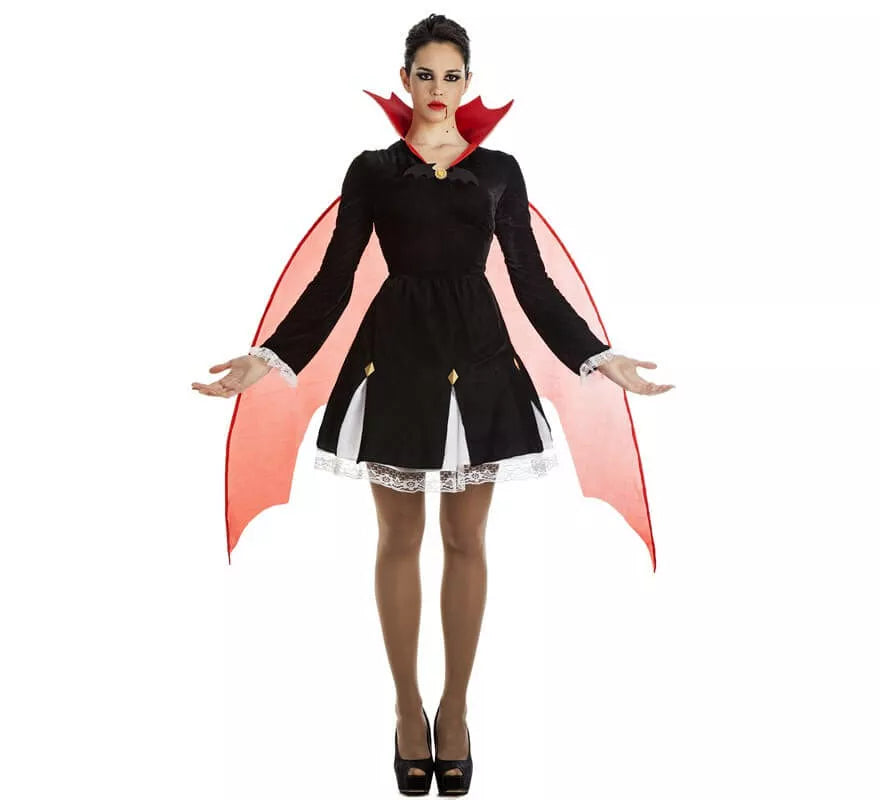 Translation missing: en.Disfraz de Vampiresa con Alas para mujer