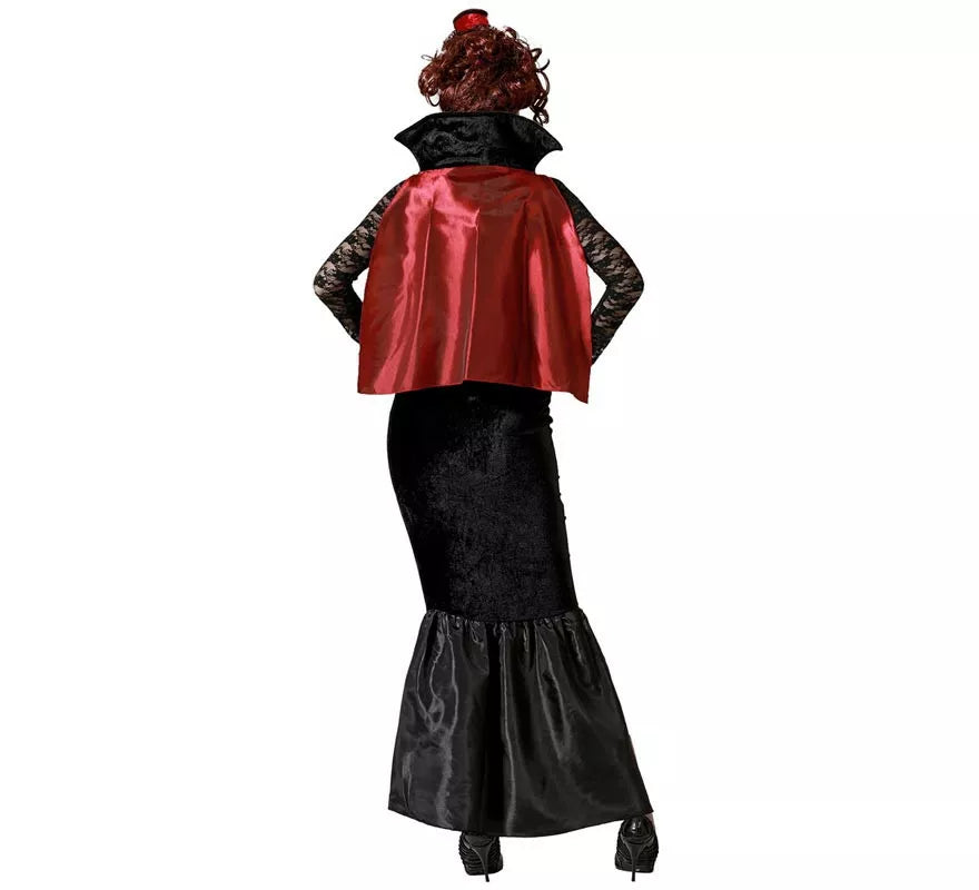 Translation missing: en.Disfraz de Vampiresa con capa para mujer