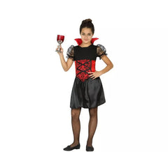 Vampire Costume with Lace for Girl