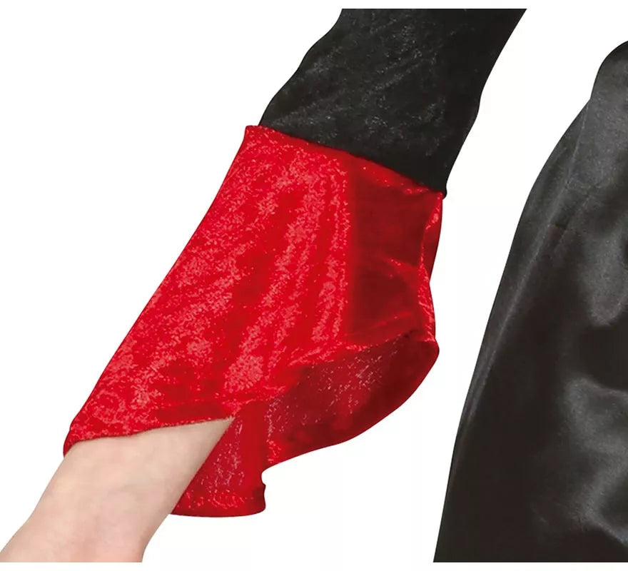 Disfraz de Vampiresa con vestido largo para niña
