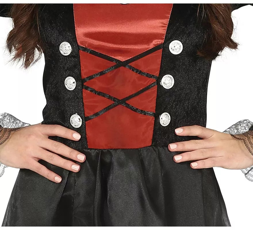 Disfraz de Vampiresa de Época para adolescente