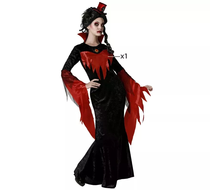 Disfraz de Vampiresa Elegante para mujer