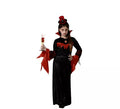 Disfraz de Vampiresa Elegante para niña