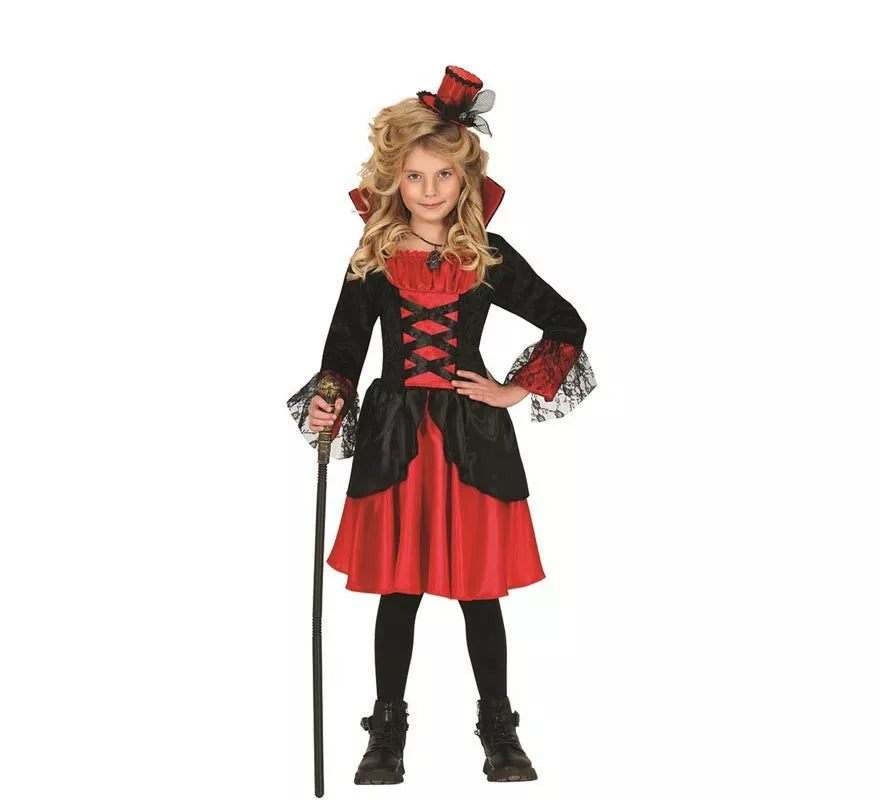 Translation missing: en.Disfraz de Vampiresa Elegante para niña