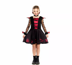 Elegant Vampiress Costume for Girls
