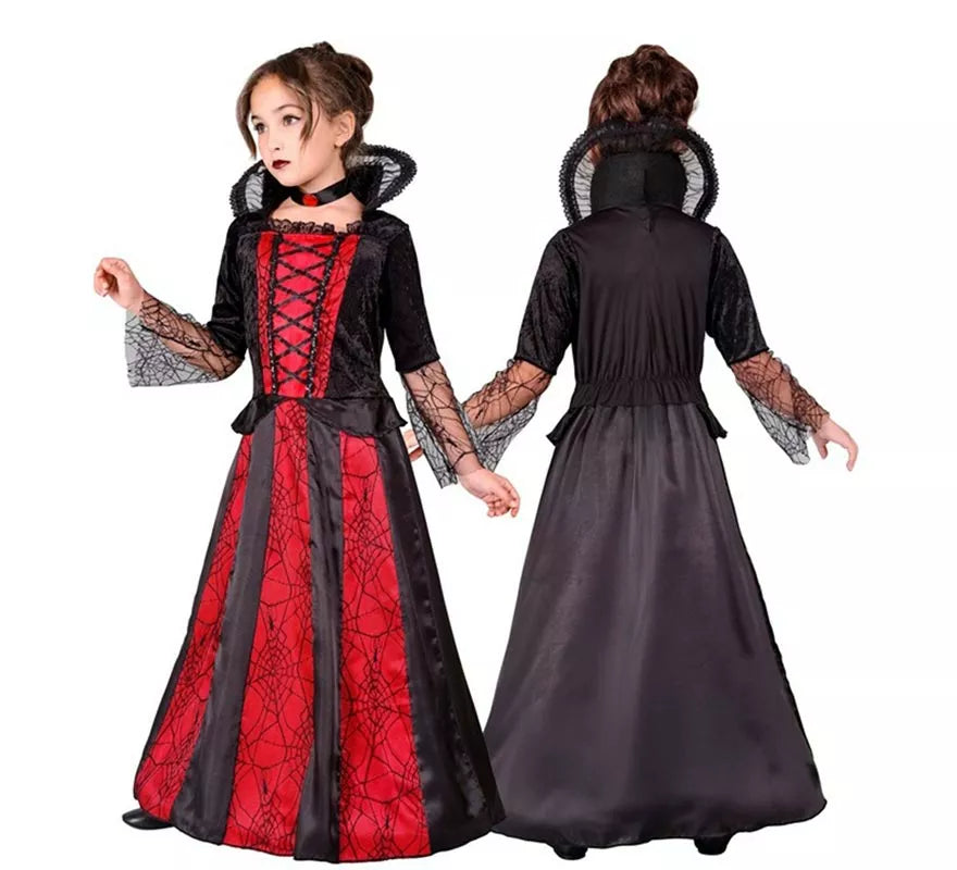 Translation missing: en.Disfraz de Vampiresa Elegante para niña