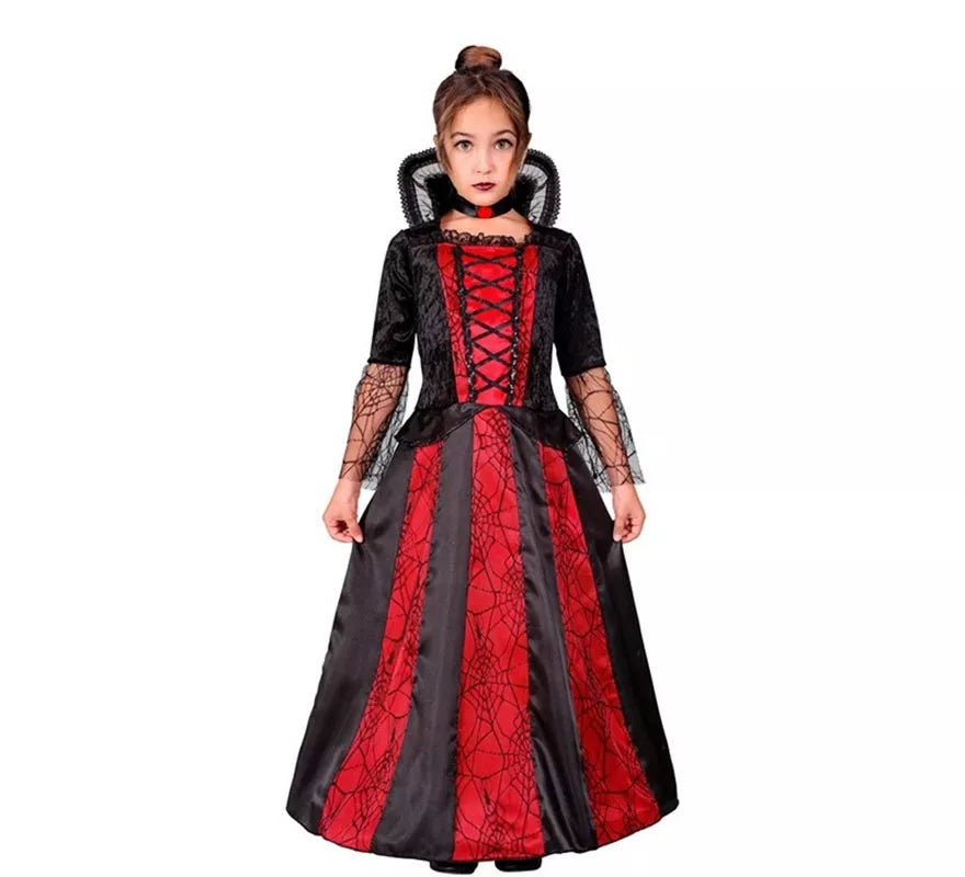 Disfraz de Vampiresa Elegante para niña