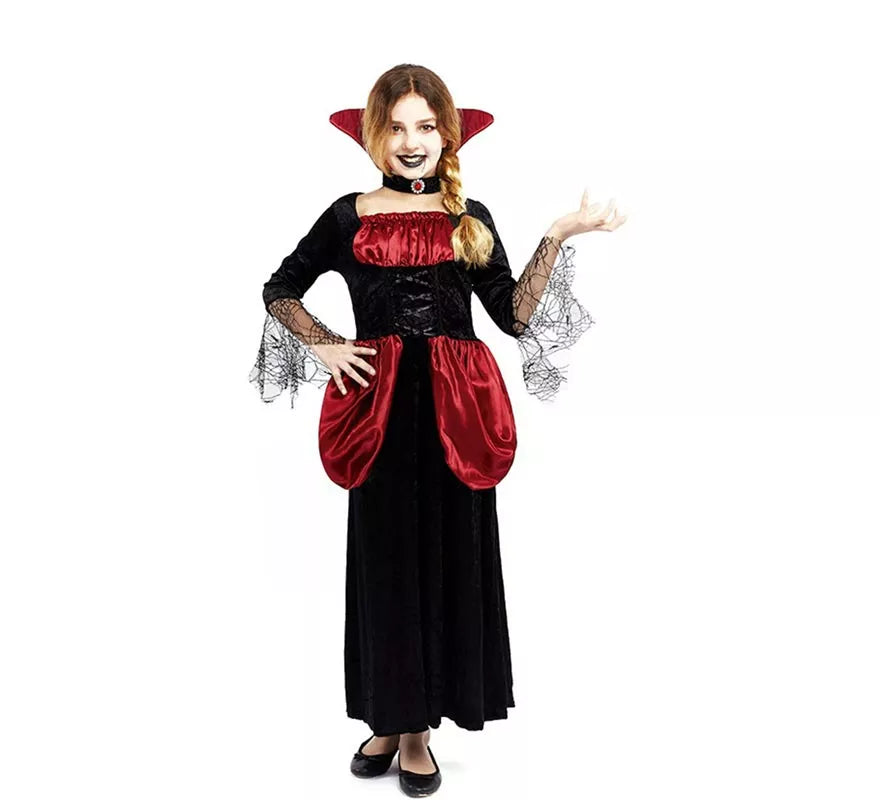 Disfraz de Vampiresa Gótica para niña