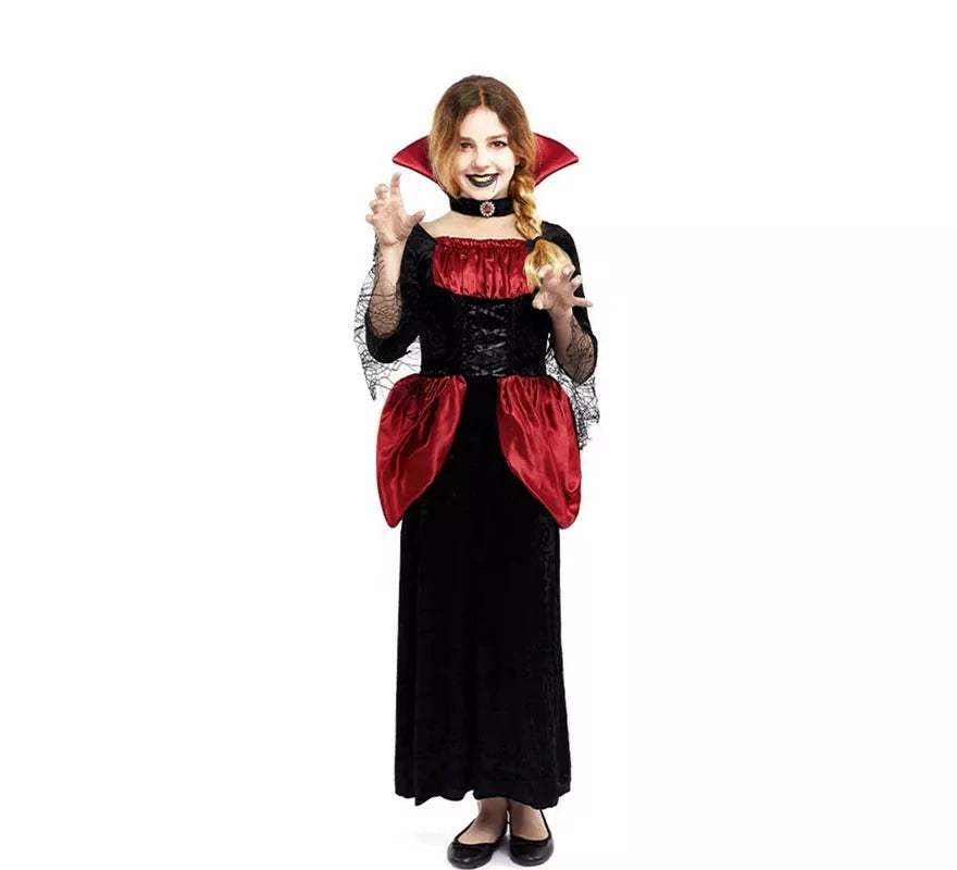 Translation missing: en.Disfraz de Vampiresa Gótica para niña