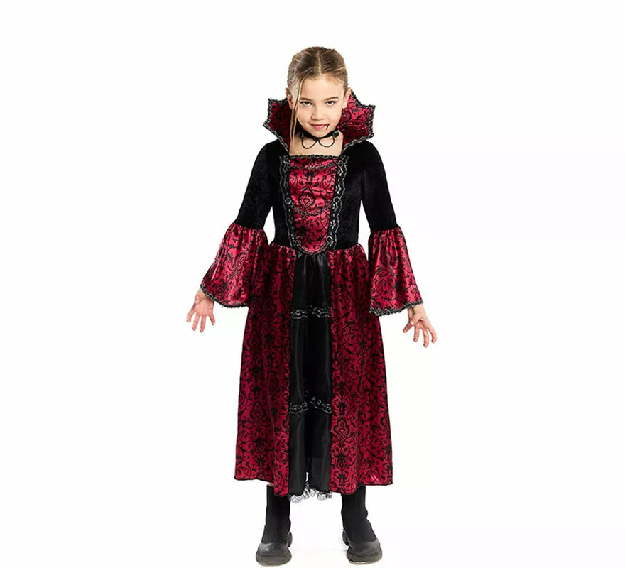 Disfraz de Vampiresa Gótica para niña