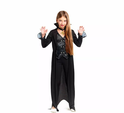 Disfraz de Vampiresa Gótica para niña