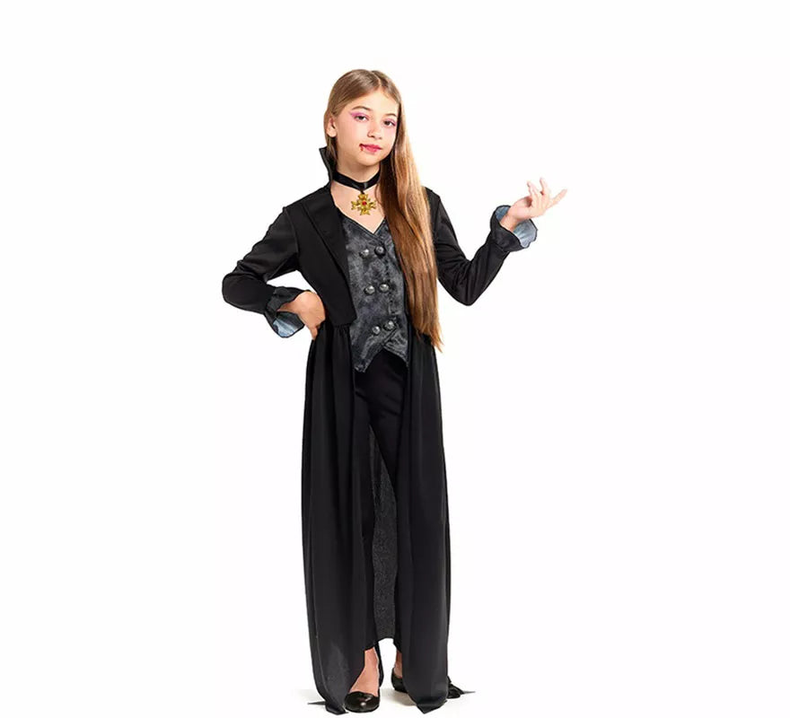 Disfraz de Vampiresa Gótica para niña