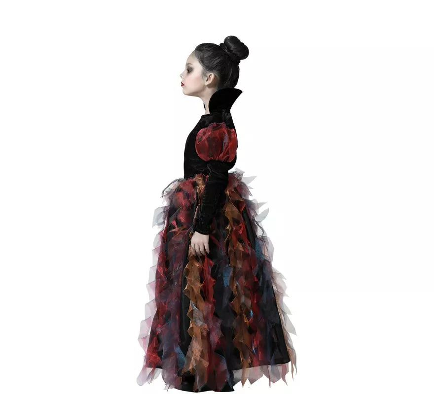 Disfraz de Vampiresa Multicolor para niña