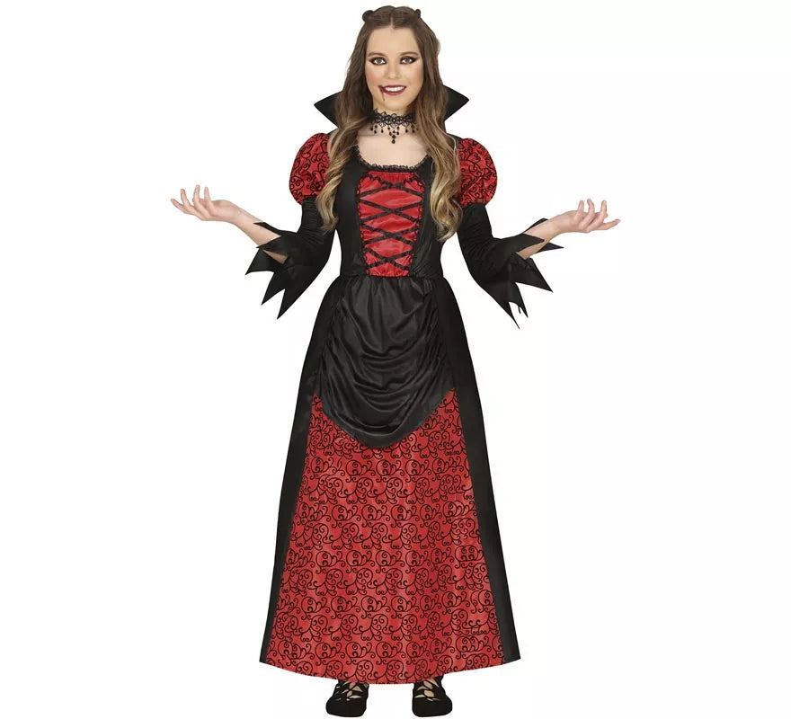 Translation missing: en.Disfraz de Vampiresa Roja para mujer