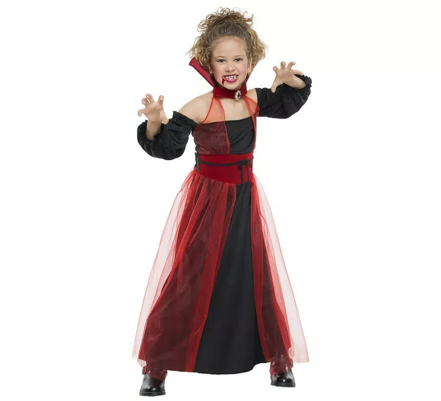 Translation missing: en.Disfraz de Vampiresa tul para niña