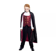 Classic Vampire Costume Long Cape for Boys