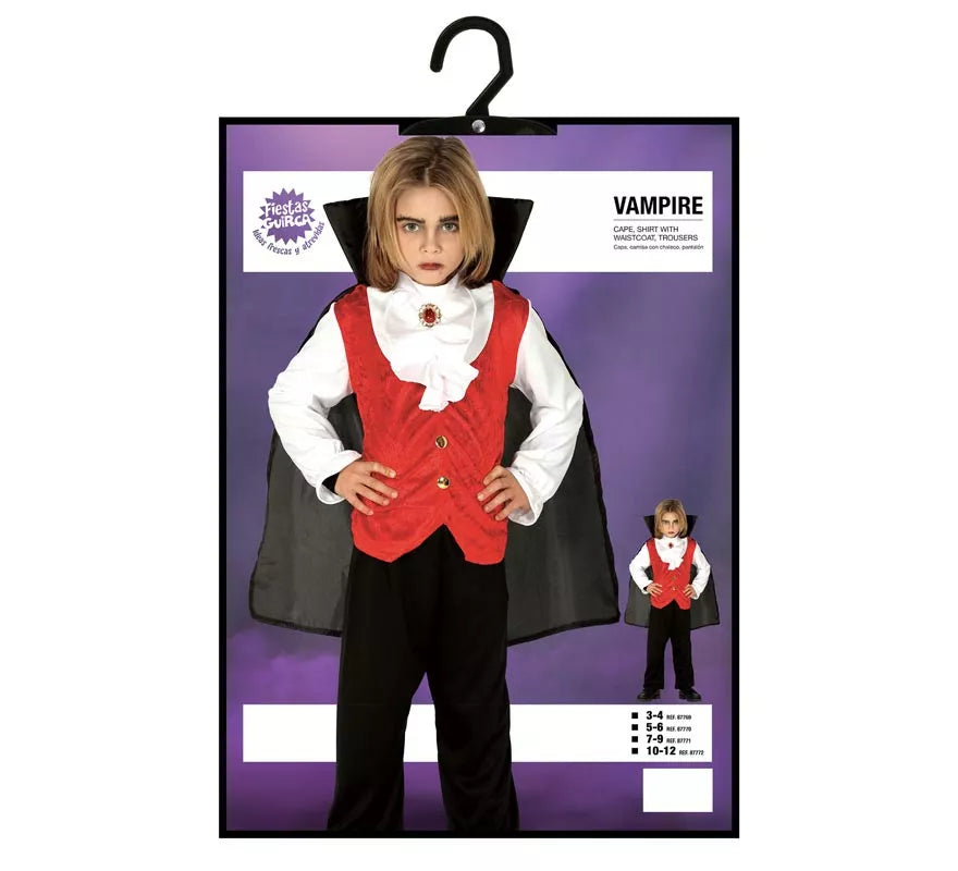 Translation missing: en.Disfraz de Vampiro Clásico para niño