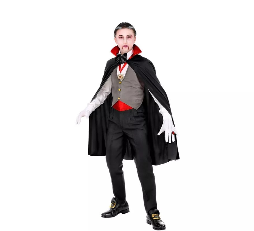 Translation missing: en.Disfraz de Vampiro Clásico para niño