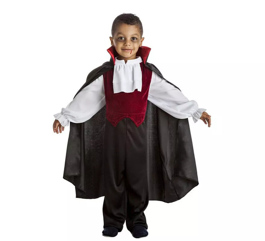 Translation missing: en.Disfraz de Vampiro con chorrera para niño