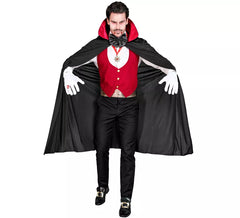 Dracula Vampire Costume for Men