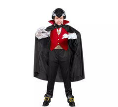 Dracula Vampire Costume for Boys