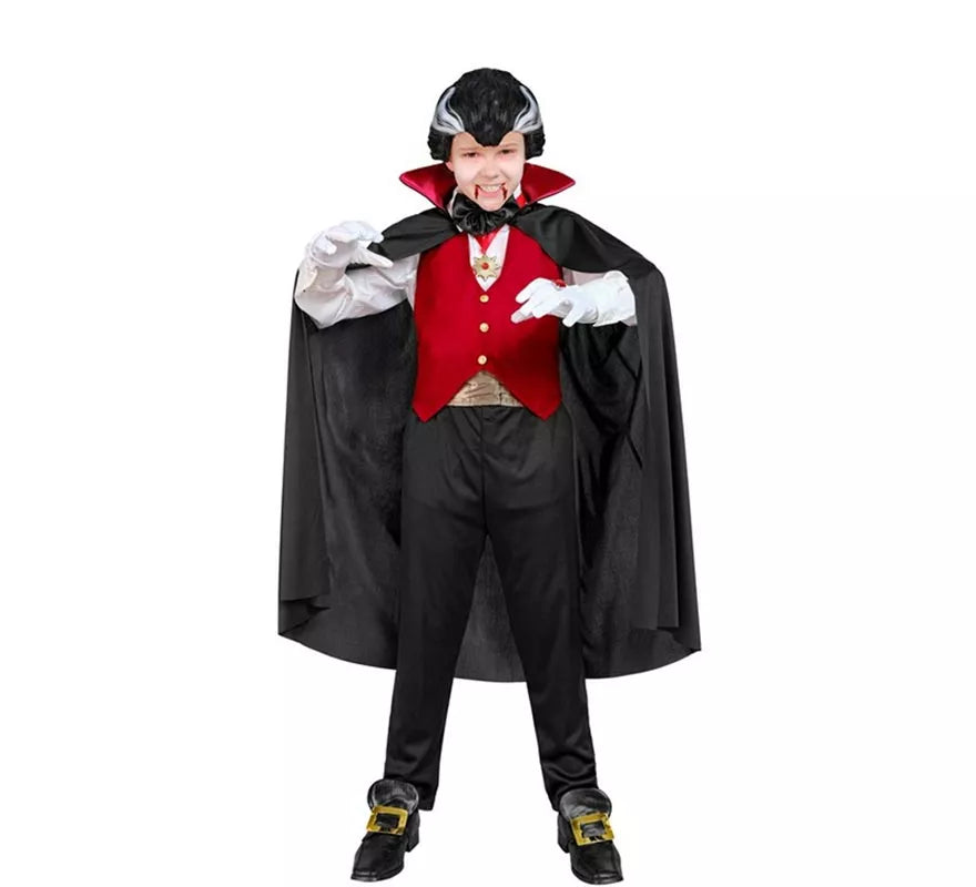 Translation missing: en.Disfraz de Vampiro Drácula para niño