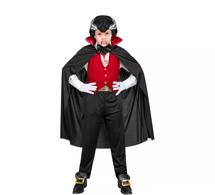 Translation missing: en.Disfraz de Vampiro Drácula para niño