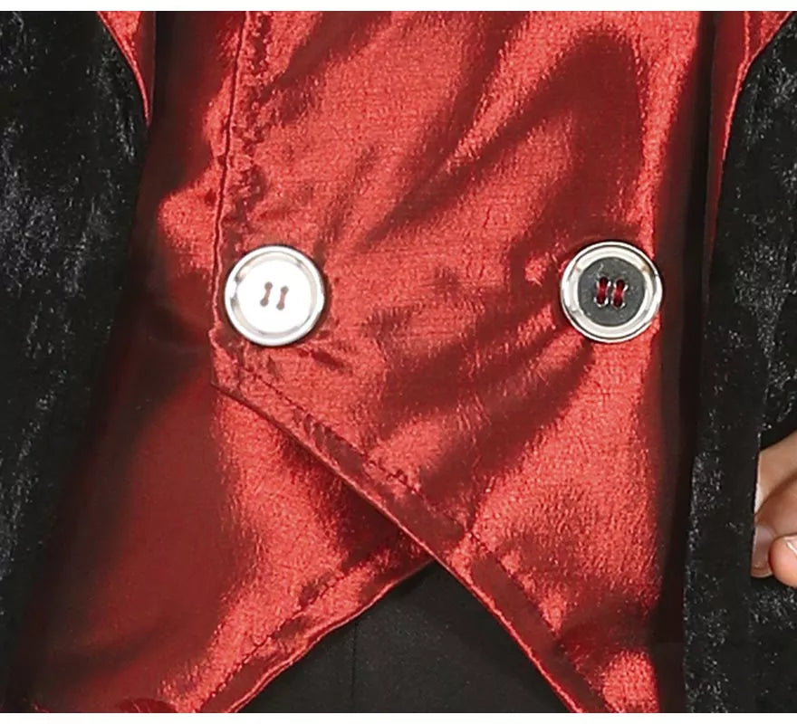 Disfraz de Vampiro Elegante con chaleco para niño