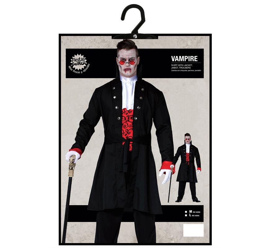 Disfraz de Vampiro Elegante para hombre