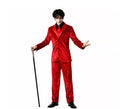 Disfraz de Vampiro Elegante Rojo para hombre