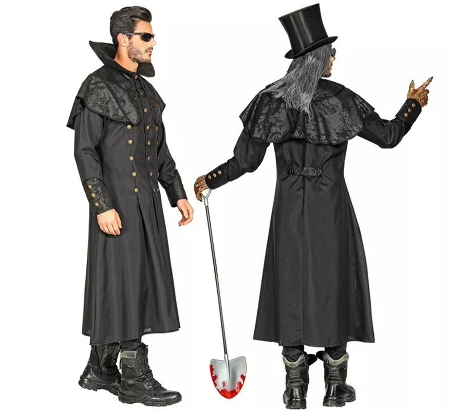Translation missing: en.Disfraz de Vampiro Gótico Enterrador para hombre