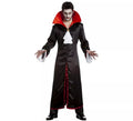 Disfraz de Vampiro negro y rojo para hombre