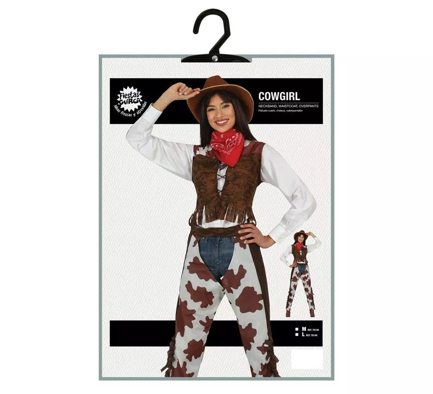 Disfraz de Vaquera Cowboy para mujer