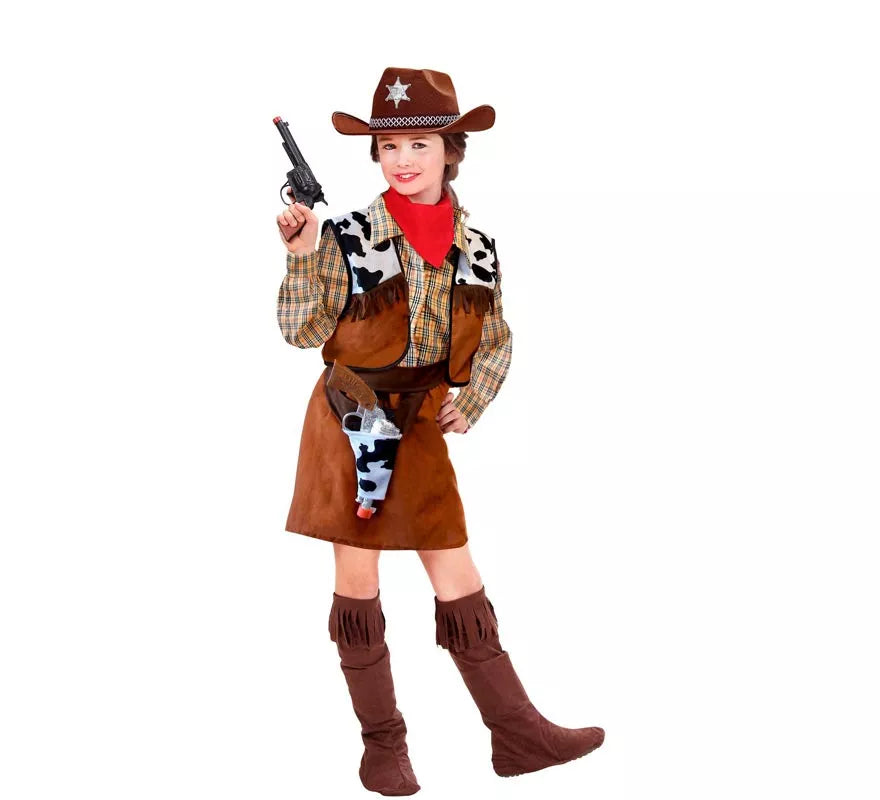 Translation missing: en.Disfraz de Vaquera Cowboy para niña